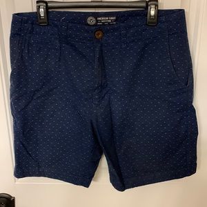 Blue American Eagle Dress Shorts